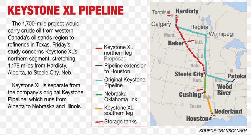 Keystone Pipeline Pipeline Transport Mode Of Transport Naftovod Petroleum, PNG, 2517x1365px, Keystone Pipeline, Activism, Area, Donald Trump, Map Download Free
