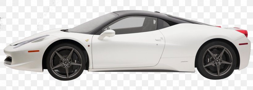 Ferrari 458 Sports Car Supercar, PNG, 1544x550px, Car, Alloy Wheel, Auto Part, Automotive Design, Automotive Exterior Download Free