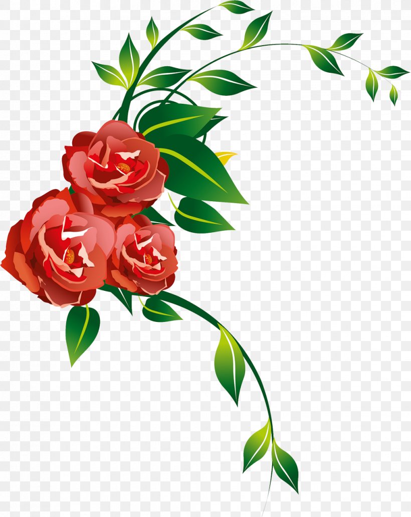Garden Roses Flower Floral Design Clip Art, PNG, 1018x1280px, 8 March, Garden Roses, Artwork, Branch, Bud Download Free