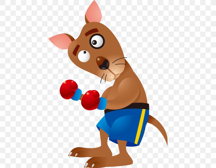 Boxing Kangaroo Cartoon Clip Art, PNG, 452x637px, Boxing Kangaroo, Animated Series, Animation, Art, Boxing Download Free