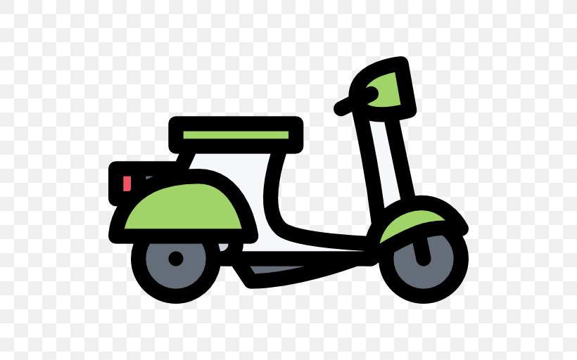 Motor Vehicle Scooter Royalty-free Clip Art, PNG, 512x512px, Motor Vehicle, Artwork, Automotive Design, Backhoe, Bicycle Accessory Download Free