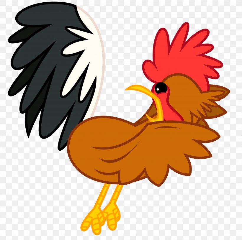 Rooster Chicken DeviantArt Clip Art, PNG, 4008x3979px, Rooster, Beak, Bird, Chicken, Description Download Free