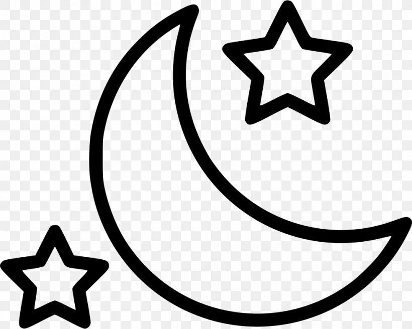 Vector Graphics Stock Photography Illustration Star And Crescent Royalty-free, PNG, 980x784px, Stock Photography, Black And White, Brand, Crescent, Monochrome Download Free