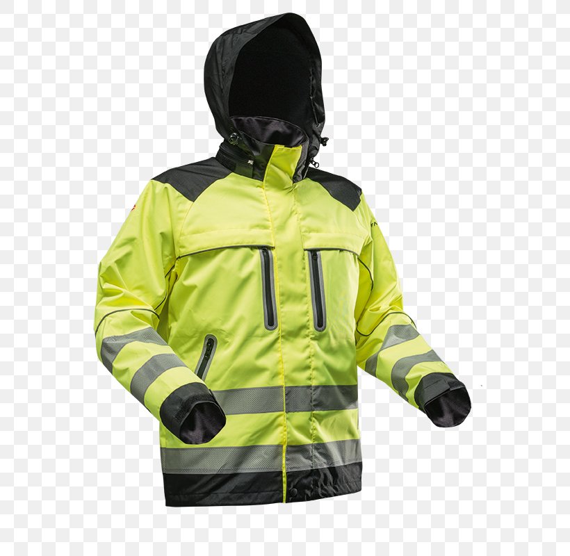 Hoodie Jacket Zipper Waistcoat Raincoat, PNG, 600x800px, Hoodie, Armilla Reflectora, Clothing, Gilets, Highvisibility Clothing Download Free