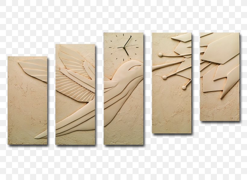 Relief Triptych Clock Painting Gypsum, PNG, 800x600px, Relief, Bmw, Canvas, Clock, Gypsum Download Free