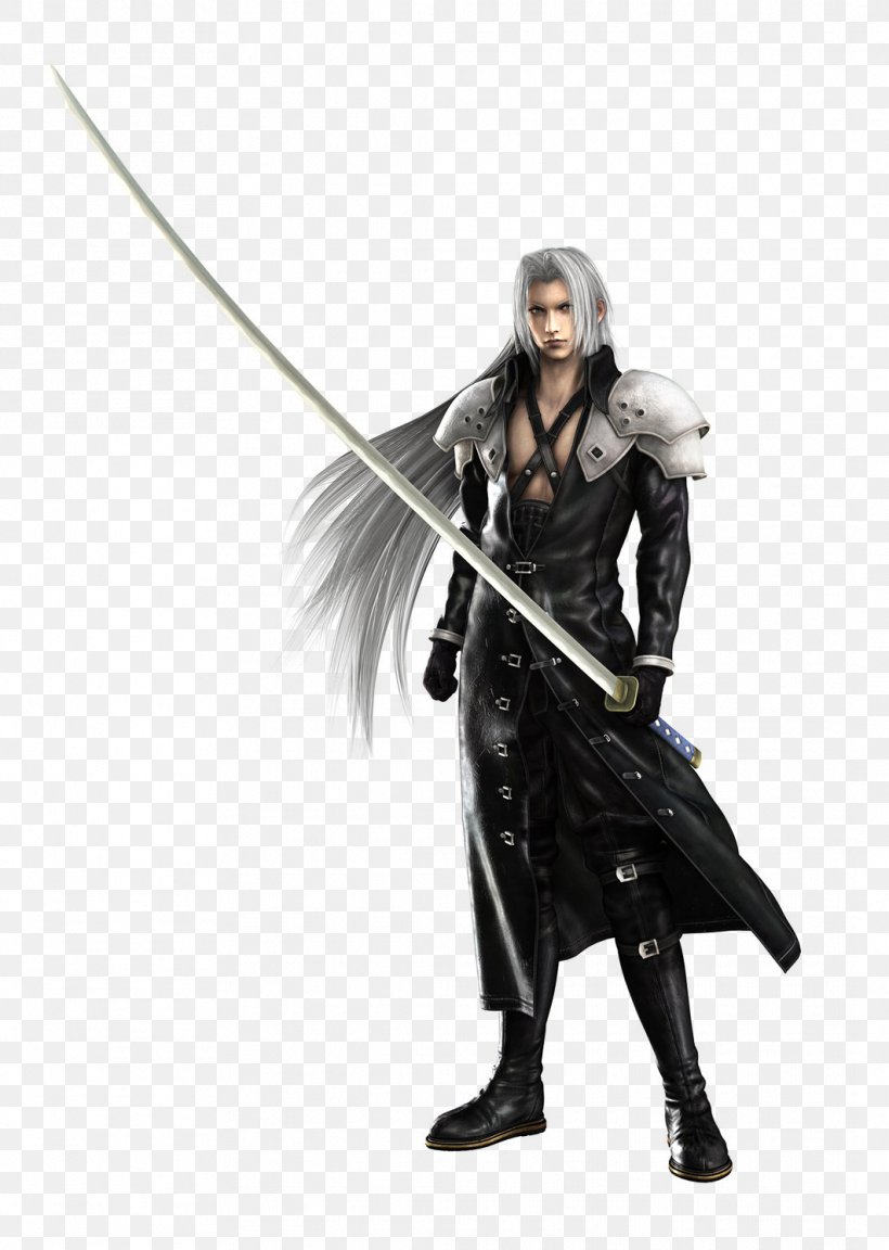 Sephiroth Final Fantasy VII Remake Crisis Core: Final Fantasy VII Cloud Strife, PNG, 1062x1492px, Sephiroth, Action Figure, Armour, Cloud Strife, Cold Weapon Download Free