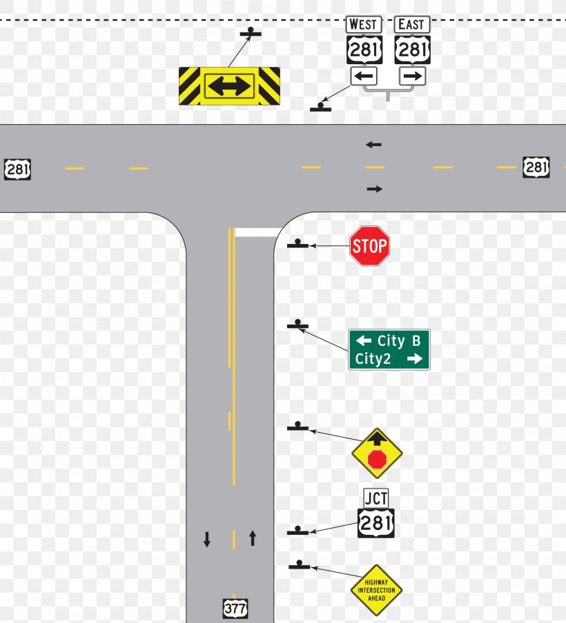 highway intersection diagram