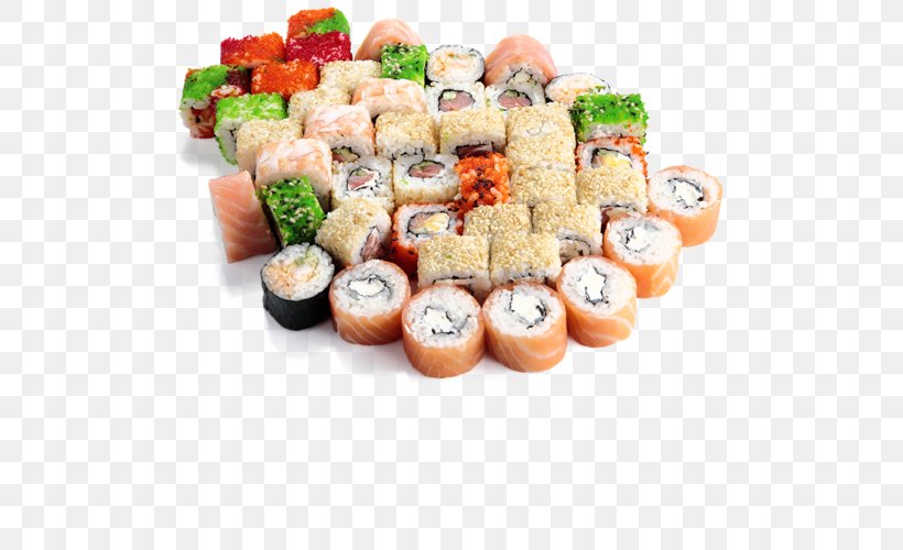 California Roll Gimbap Ocean Sushi Makizushi, PNG, 500x500px, California Roll, Appetizer, Asian Food, Comfort, Comfort Food Download Free