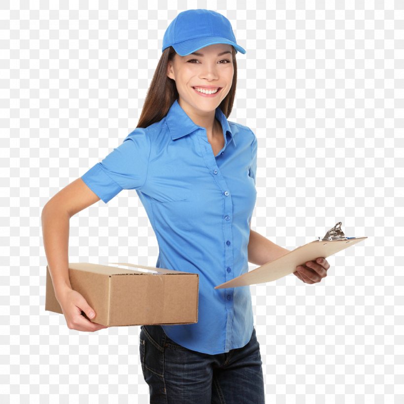 Courier Package Delivery Parcel Mail, PNG, 1000x1000px, Courier, Arm, Blue, Cargo, Company Download Free