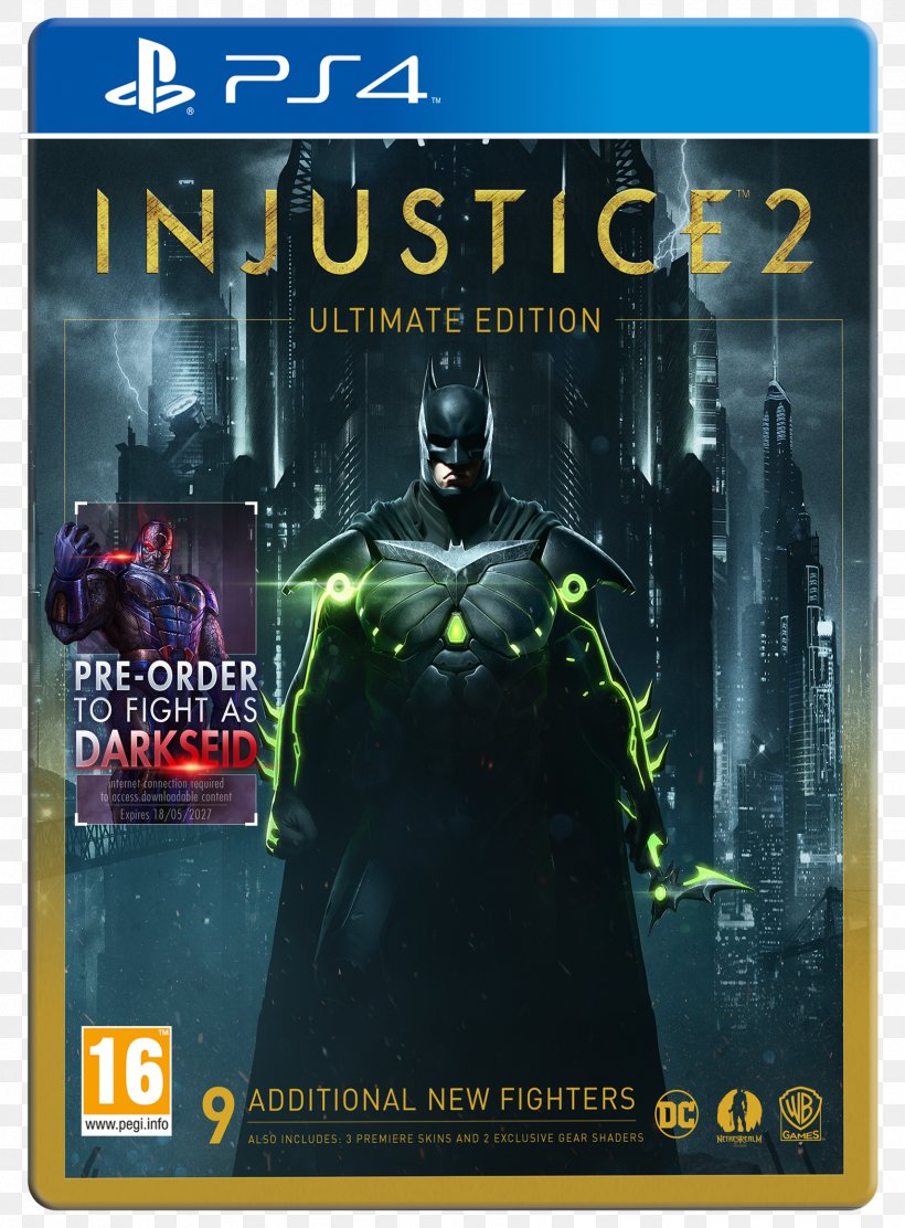 Injustice 2 Injustice: Gods Among Us PlayStation 4 Xbox One Video Game, PNG, 1712x2323px, Injustice 2, Action Figure, Combat, Downloadable Content, Eb Games Download Free