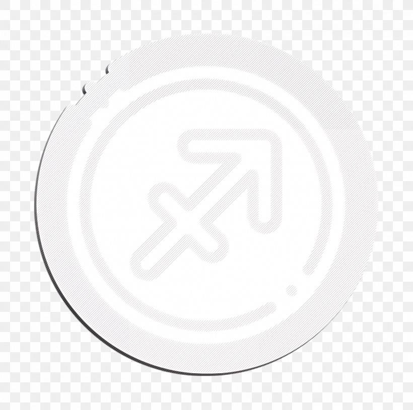 Sagittarius Icon Esoteric Icon, PNG, 1404x1396px, Sagittarius Icon, Circle, Esoteric Icon, Logo, Plate Download Free