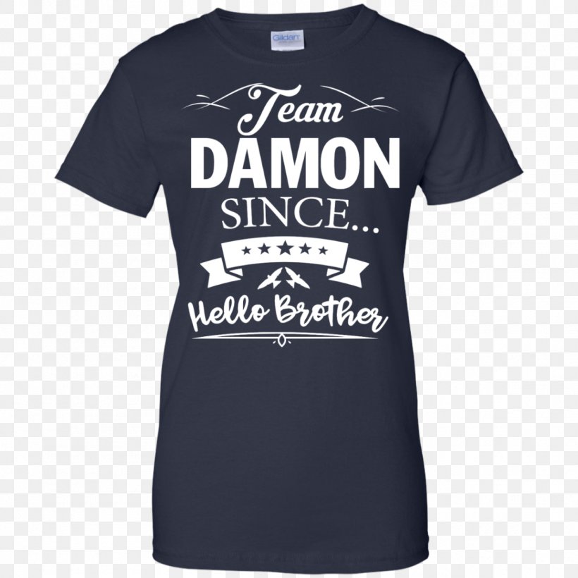 T-shirt Damon Salvatore Hoodie Enzo Top, PNG, 1155x1155px, Tshirt, Active Shirt, Black, Brand, Cafepress Download Free