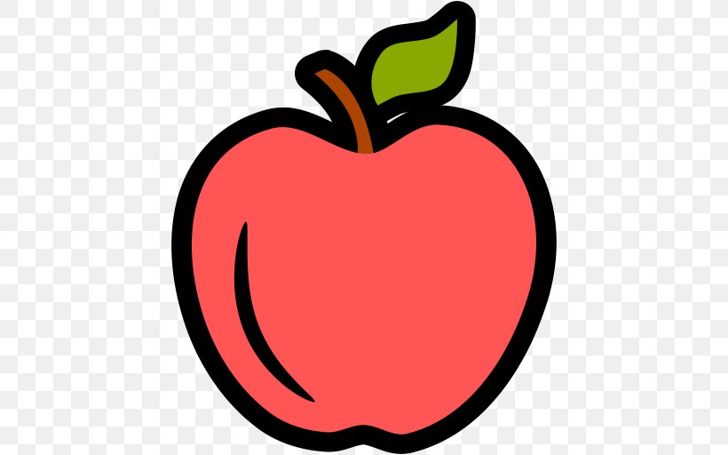 Apple Drawing Clip Art, PNG, 512x512px, Apple, Artwork, Cartoon, Drawing, Flower Download Free