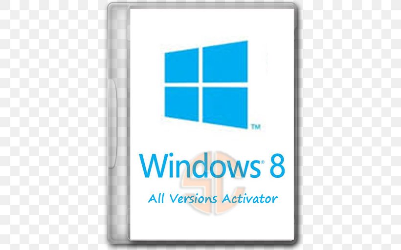 Dell Windows 8.1 Microsoft, PNG, 512x512px, 64bit Computing, Dell, Area, Blue, Brand Download Free