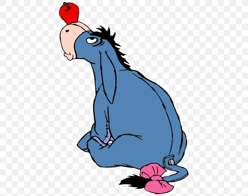 Eeyore Clip Art, PNG, 443x648px, Eeyore, Animal Figure, Artwork, Beak, Character Download Free