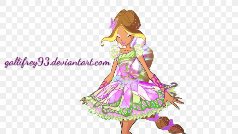 Flora Butterflix DeviantArt Winx Club, PNG, 1024x576px, Flora, Art, Barbie, Butterflix, Character Download Free