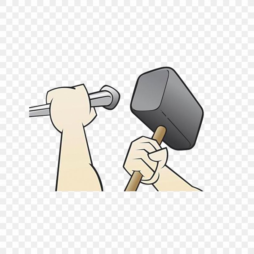 Hammer Nail Drawing Illustration, PNG, 5000x5000px, Hammer, Cartoon, Chisel, Communication, Drawing Download Free