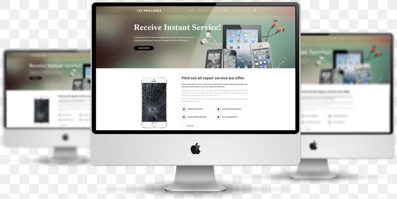 Responsive Web Design Web Development Web Template System, PNG, 1129x567px, Responsive Web Design, Brand, Computer Monitor, Computer Monitor Accessory, Display Device Download Free