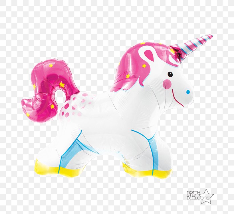 Mylar Balloon Unicorn Party Birthday, PNG, 750x750px, Balloon, Animal Figure, Baby Toys, Birthday, Bopet Download Free