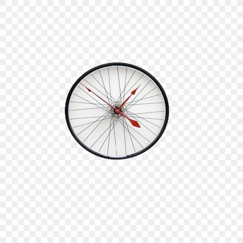 Clock U015aciana Bicycle Wheel Time, PNG, 2953x2953px, Clock, Aesthetics, Bicycle, Bicycle Frame, Bicycle Part Download Free