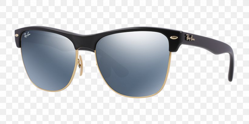 Ray-Ban Clubmaster Oversized Ray-Ban Clubmaster Classic Mirrored Sunglasses, PNG, 1500x750px, Rayban Clubmaster Oversized, Aviator Sunglasses, Blue, Browline Glasses, Clothing Accessories Download Free