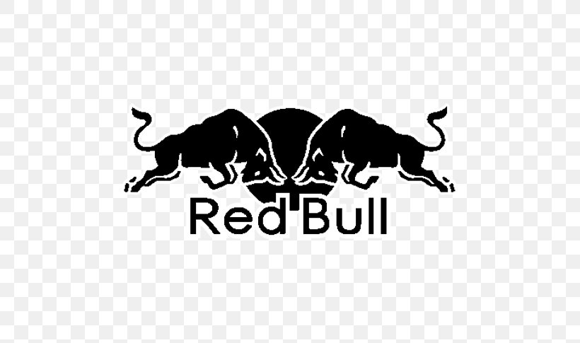 Red Bull Racing Krating Daeng Logo Image, PNG, 541x485px, Red Bull, Advertising, African Elephant, Black, Black And White Download Free