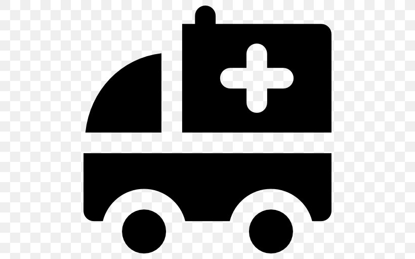 Ambulance, PNG, 512x512px, Ambulance, Area, Black, Black And White, Brand Download Free