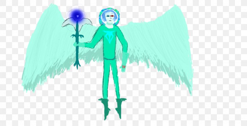 Legendary Creature Teal Costume Design Supernatural, PNG, 1024x524px, Legendary Creature, Angel, Cartoon, Character, Computer Download Free