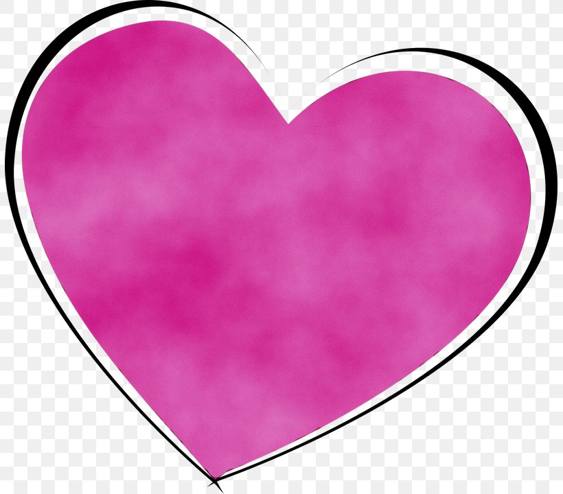Love Background Heart, PNG, 805x720px, Watercolor, Heart, Love, Magenta, Paint Download Free