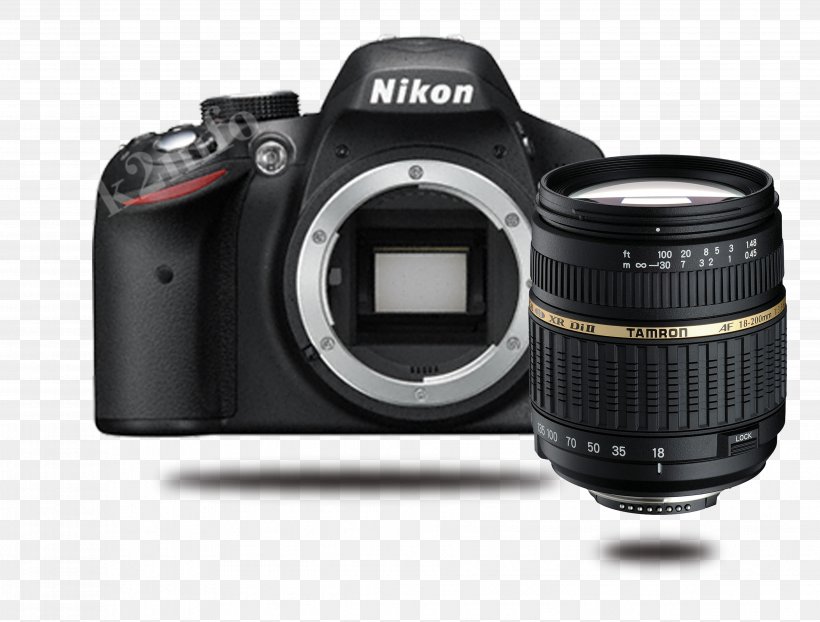 Nikon D3200 Nikon D3300 Nikon D5300 Nikon AF-S DX Nikkor 35mm F/1.8G Nikon AF-S DX Zoom-Nikkor 18-55mm F/3.5-5.6G, PNG, 3922x2977px, Nikon D3200, Autofocus, Camera, Camera Accessory, Camera Lens Download Free