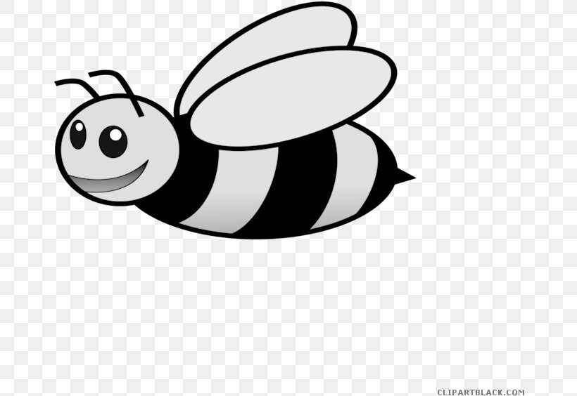 Cartoon Bee, PNG, 670x564px, Bee, Beehive, Blackandwhite, Bombus Lucorum, Book Download Free