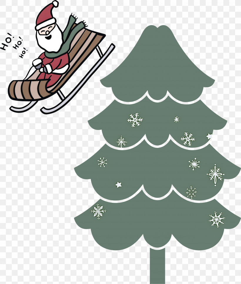 Christmas Tree Santa, PNG, 2540x3000px, Christmas Tree, Cartoon, Christmas Day, Christmas Decoration, Christmas Ornament Download Free