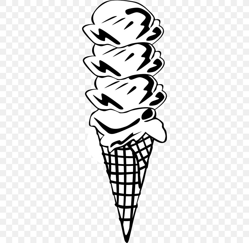 Ice Cream Cone Chocolate Ice Cream Waffle, PNG, 800x800px, Ice Cream, Arm, Black, Black And White, Chocolate Ice Cream Download Free