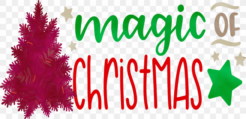 Christmas Day, PNG, 3000x1459px, Magic Of Christmas, Christmas, Christmas Day, Christmas Ornament, Christmas Ornament M Download Free