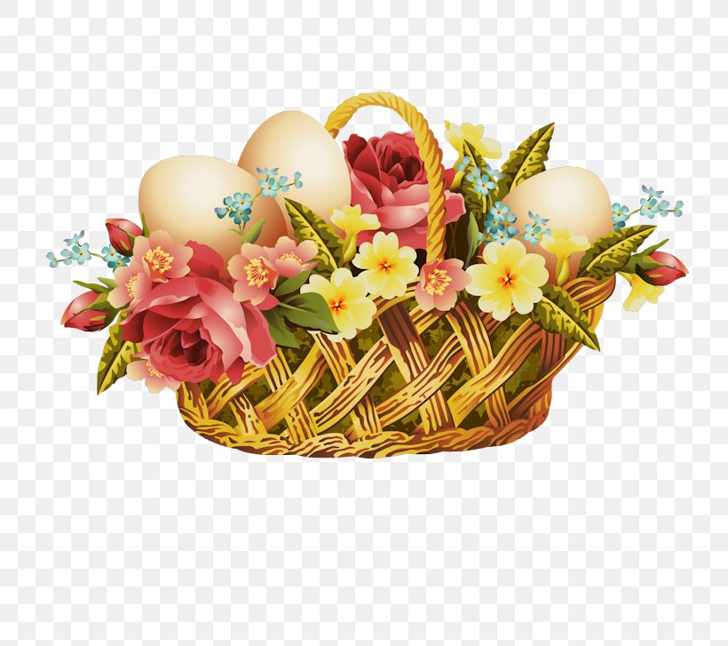 Easter Basket Royalty-free, PNG, 800x727px, Easter, Artificial Flower, Basket, Cut Flowers, Easter Basket Download Free