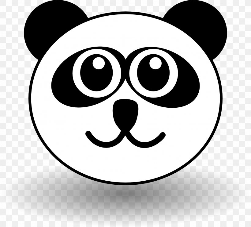 Giant Panda Face Cuteness Clip Art, PNG, 1969x1777px, Watercolor, Cartoon, Flower, Frame, Heart Download Free