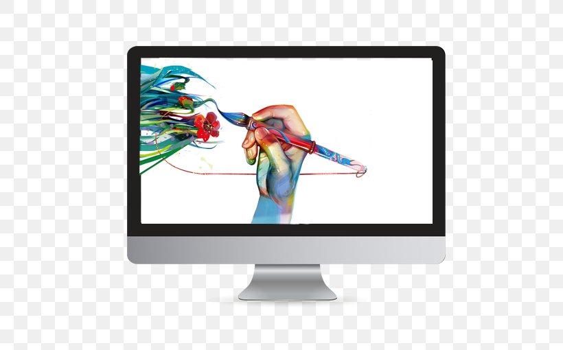 Artist Template Microsoft PowerPoint Digital Art, PNG, 510x510px, Art, Abstract Art, Artist, Computer Monitor, Digital Art Download Free