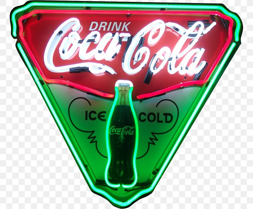 Fizzy Drinks Coca-Cola Neon Sign Neon Lighting, PNG, 757x678px, Fizzy Drinks, Bar, Beer, Brand, Carbonated Soft Drinks Download Free