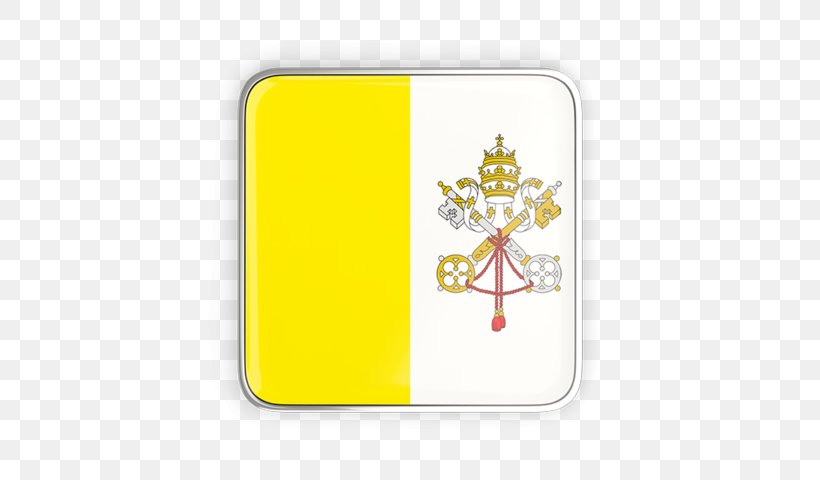 Flag Of Vatican City Yellow National Flag, PNG, 640x480px, Vatican City, Blanket, Flag, Flag Of Vatican City, Flying Discs Download Free