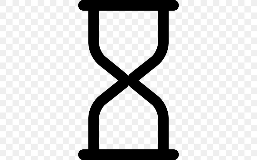 Hourglass, PNG, 512x512px, Hourglass, Black, Black And White, Egg Timer, Neck Download Free