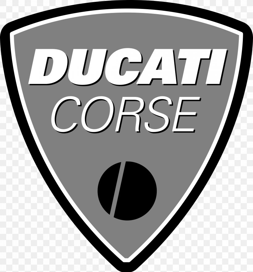 Logo Brand DUCATI 姫路 Vector Graphics, PNG, 4638x5000px, Logo, Black And White, Brand, Corsica, Ducati Download Free