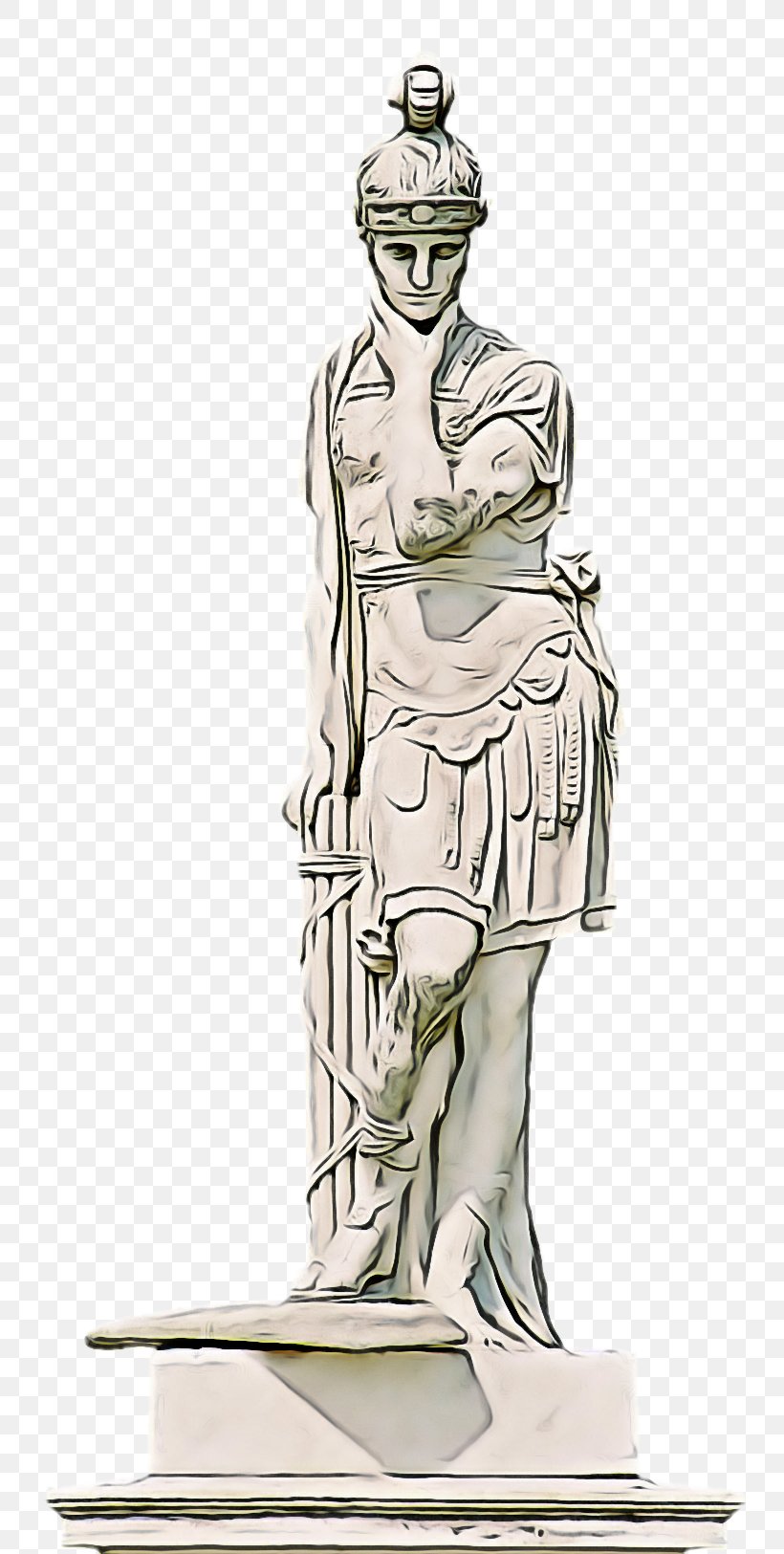 Standing Statue Sketch Classical Sculpture Drawing, PNG, 808x1625px, Standing, Classical Sculpture, Drawing, Line Art, Sculpture Download Free