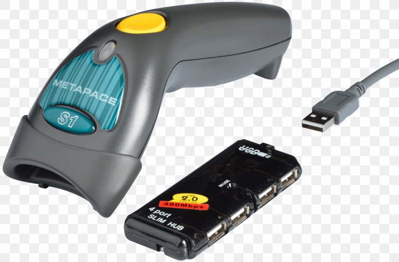 Barcode Scanners Barcode Scanner Metapace S-1 USB-Kit Imager Anthracite Cash Register Price, PNG, 1800x1183px, Barcode Scanners, Barcode, Cash Register, Computer, Computer Component Download Free