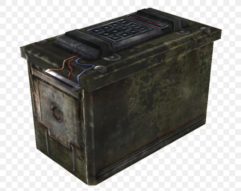 Fallout: New Vegas Fallout 3 Fallout 4 Wasteland, PNG, 777x651px, Fallout New Vegas, Ammunition, Ammunition Box, Bethesda Softworks, Box Download Free