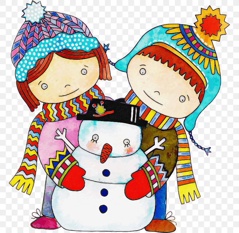 Snowman, PNG, 759x800px, Cartoon, Cheek, Interaction, Playing In The Snow, Snowman Download Free