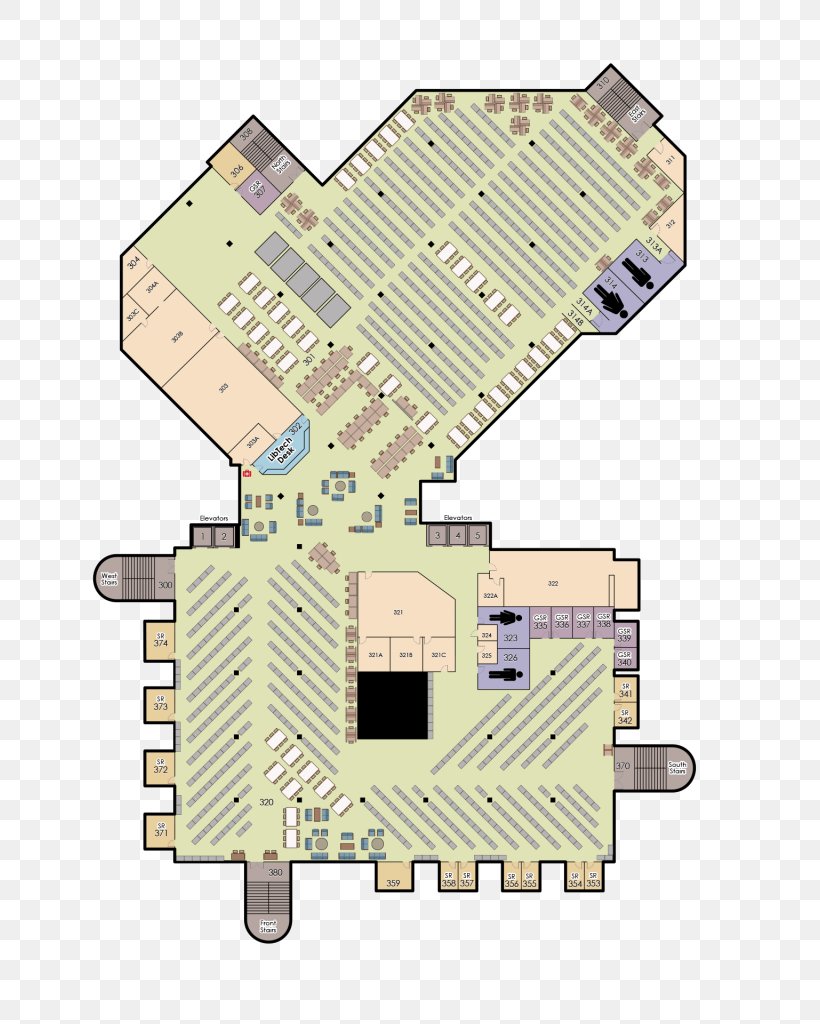 University Of Central Florida Libraries John C. Hitt Library Floor Plan, PNG, 640x1024px, John C Hitt Library, Apartment, Area, Central Florida, Electrical Network Download Free