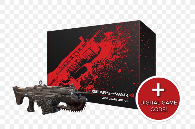 Gears Of War 4 Gears Of War 2 Gears Of War 3 Xbox 360, PNG, 720x540px, Gears Of War 4, Advertising, Brand, Coalition, Crate Download Free