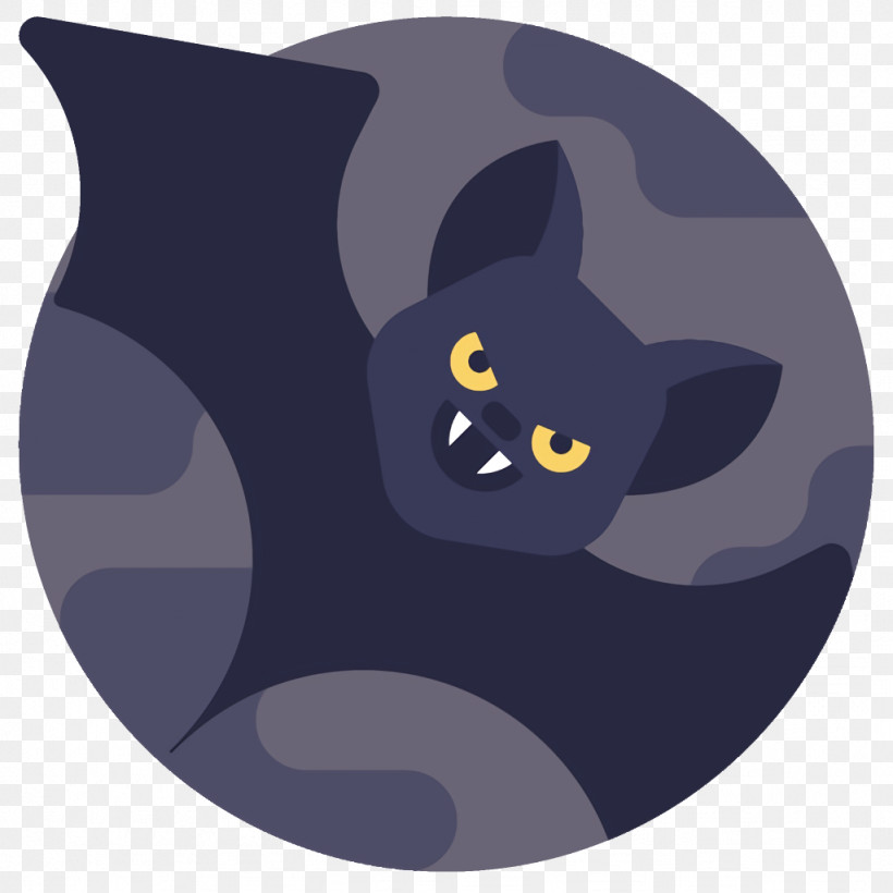 Halloween, PNG, 1024x1024px, Halloween, Bat, Black Cat, Bombay, Cartoon Download Free