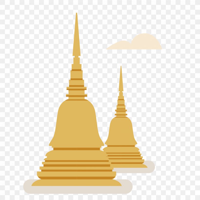 Thailand Tokyo Tower Vector Graphics Image Architecture, PNG, 2000x2000px, Thailand, Architecture, Building, Khmer Language, Place Of Worship Download Free