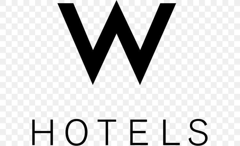W Hotels Starwood Marriott International Westin Hotels & Resorts, PNG, 600x498px, W Hotels, Accommodation, Area, Black, Black And White Download Free